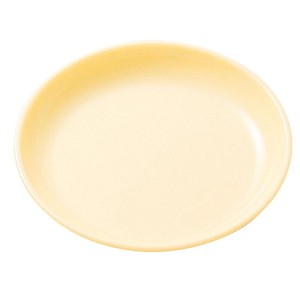 メラミン食器 No.1710K ポリプロ給食皿14cm (クリーム) カンダ