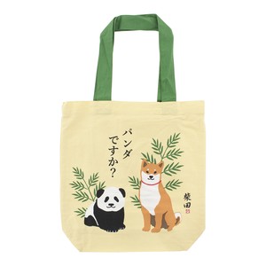Tote Bag Shiba Dog Pocket M Panda