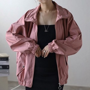 Jacket Oversized Nylon Outerwear Spring NEW