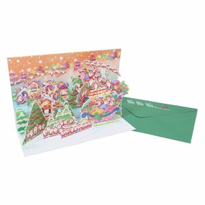 【クリスマス】ミニサンタ ポップアップカード 125173