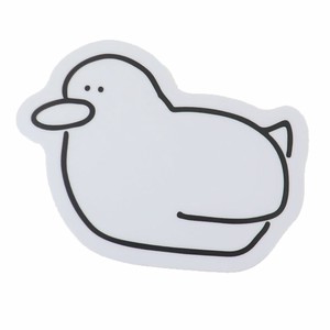 【ステッカー】ステッカー swimming duck