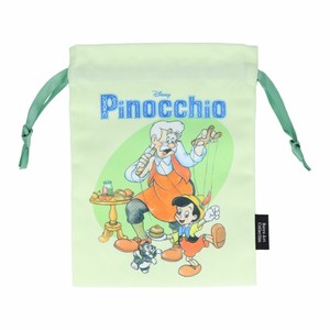 【巾着袋】ピノキオ 巾着袋 水彩