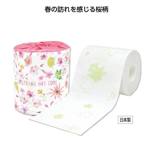 Toilet Paper Cherry Blossoms