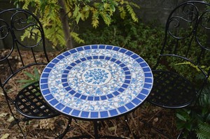 彩か｜Saika　ガーデン ガーデンテーブル　Blueフラワー