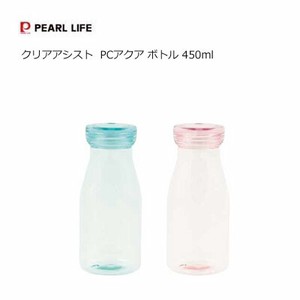 Water Bottle Lightweight Clear 450ml