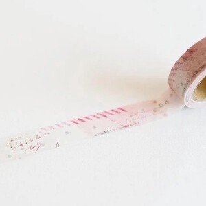 CHECK&STRIPE 冬の贈り物  マスキングテープ　ホシアカリ　【人気　ヨハク　マステ　日本製】