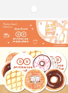 Furukawa Shiko Decoration PANTOWN Series Washi Flake Stickers