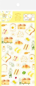 Furukawa Shiko Decoration Breakfast Clear Sticker Sheet PANTOWN Series