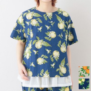 Button Shirt/Blouse Bird Spring/Summer Cotton