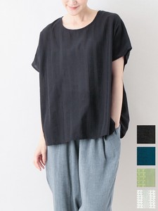 Button Shirt/Blouse Stripe Stitch Spring/Summer