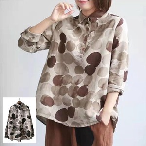 Button Shirt/Blouse Pullover Pudding NEW