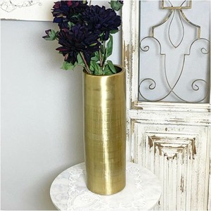 クラシックモダン・花瓶（傘立て）・ブラス ゴールド フラワースタンド 花びん 金色