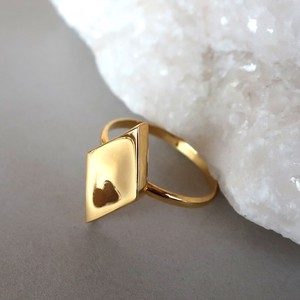Gold-Based Ring Rings Jewelry Ladies' Made in Japan