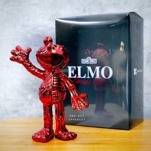 【フィギュア】XXRAY Plus x Mighty Jaxx Elmo (Chrome Red Edition) エルモ　セサミストリート　sesame