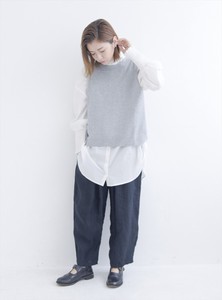 Sweater/Knitwear Crew Neck Vest Cotton