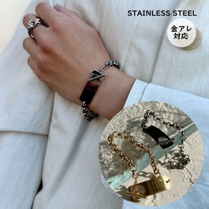Stainless Steel Bracelet sliver Stainless Steel Ladies'