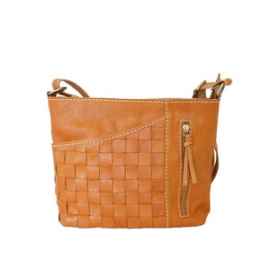 Pre-order Shoulder Bag Zucchero Leather SARAI Genuine Leather Ladies'
