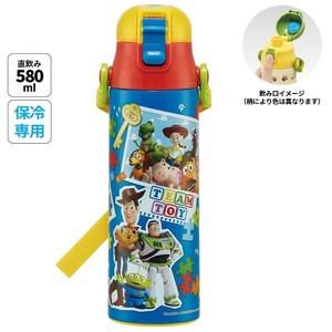 【スケーター】超軽量コンパクトロック付ワンプッシュステンレスボトル 【トイ・ストーリー (24)】
