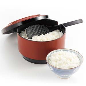 Spatula/Rice Scoop black M Made in Japan