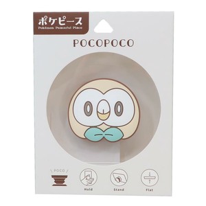 【ホールドリング】ポケットモンスター ポケピースダイカットソフトPOCOPOCO モクロー