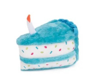 [モビィ] Zippy Paws　バースデーケーキ　ブルー