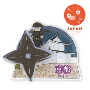【お土産】二条城 クリップ式マグネット インバウンド マグネット souvenir japan