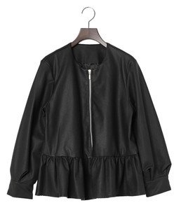 Blouson Jacket Faux Leather Blouson 2024 NEW