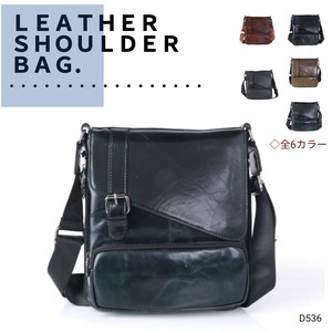 【D536】本革 ショルダーバッグ　レザーバッグ　斜め掛けバッグ　鞄