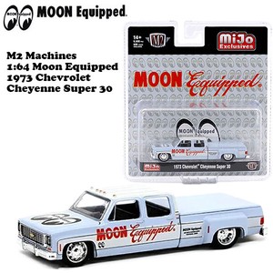 M2 MACHINES 1:64 Mooneyes Equipped 1973 Chevrolet Cheyenne Super 30 【ムーンアイズ】ミニカー