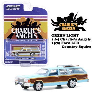1:64 CHARLIE'S ANGELS  1979 FORD LTD COUNTRY SQUIRE 【チャーリーズエンジェル】 ミニカー