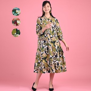 Casual Dress Pullover Floral Pattern Spring/Summer One-piece Dress 【2024NEW】