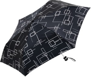 婦人　ミニ傘　　サテン生地　55cm　スクエア　折り畳み傘
