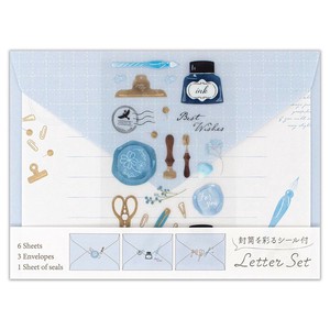 Letter set Mini Envelope Decorating Stationery Made in Japan