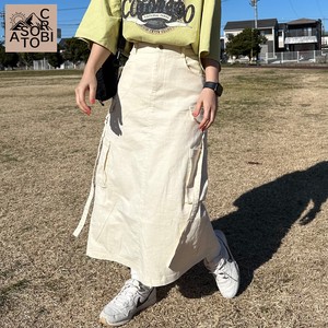 【2024新作】【SOTOASOBI】ツイルカーゴスカート