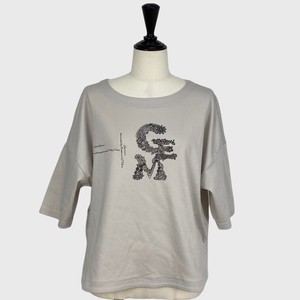 T-shirt Pudding T-Shirt Tops Cut-and-sew Short Length