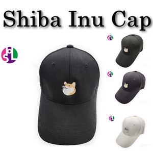SHL 柴犬フェイスカスタム刺繍CAP（オリジナルGENTLY BODY）21557