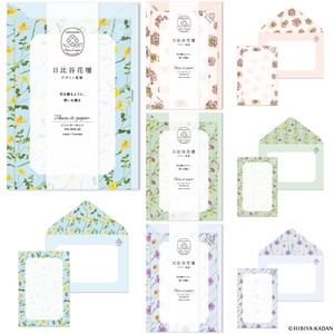 Letter set Flower Mini Letter Sets 4-types Made in Japan