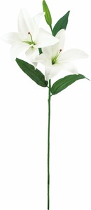 【造花】カサブランカ　ホワイト　FA-7466W