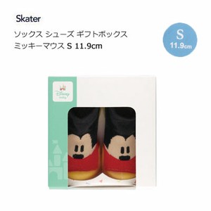 ソックス シューズ ギフトボックス Sサイズ 11.9cm ミッキーマウス スケーター BSSHL2G　ベビー 靴