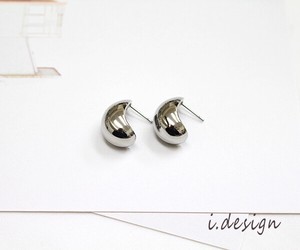 Pierced Earrings Titanium Post Stainless Steel Volume