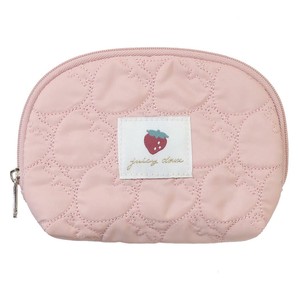 Pouch Quilted Strawberry