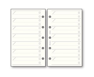 Planner/Notebook/Drawing Paper Mini Refill