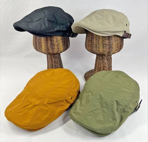 2024S/S　撥水ナイロンソリッドカラー　ハンチング　帽子