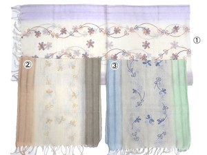 Stole Embroidered Stole 2024 NEW 2-colors