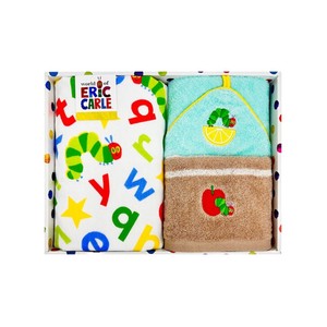 Hand Towel Gift Set The Very Hungry Caterpillar Face 3-pcs