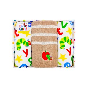 Hand Towel Gift Set The Very Hungry Caterpillar Bath Towel Face 3-pcs