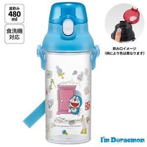 【スケーター】ワンプッシュダイレクトボトル 【I'm Doraemon ラインデザイン】 日本製