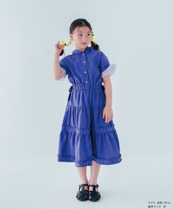 Kids' 3/4 Sleeve T-shirt UNICA One-piece Dress M Tiered kids