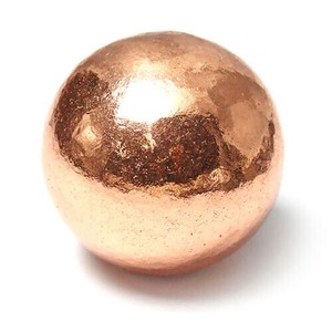 アメリカ産 コッパー 銅 丸玉 pure copper sphere【FOREST パワーストーン】