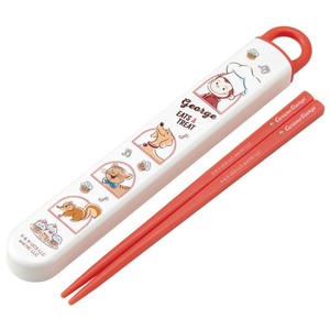 Chopsticks Curious George Skater Dishwasher Safe Made in Japan